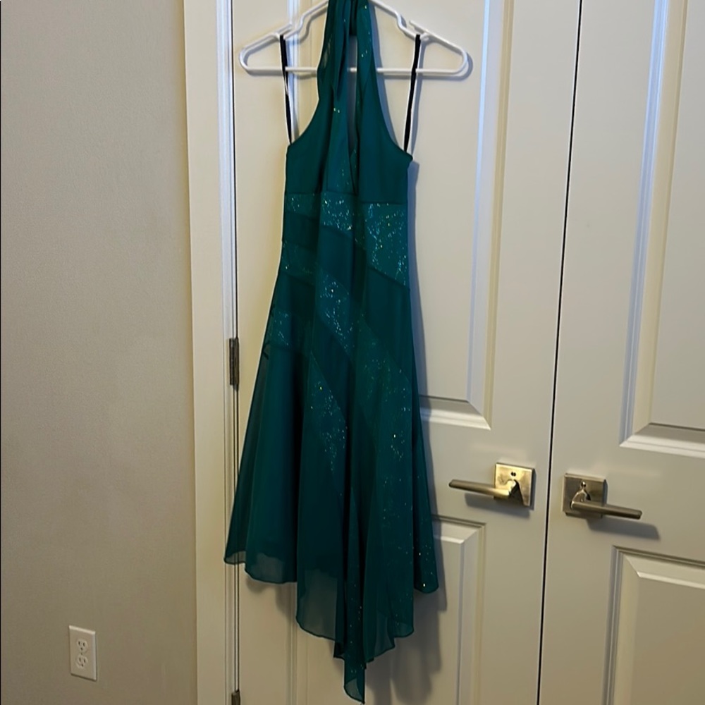 Green Cocktail Dress